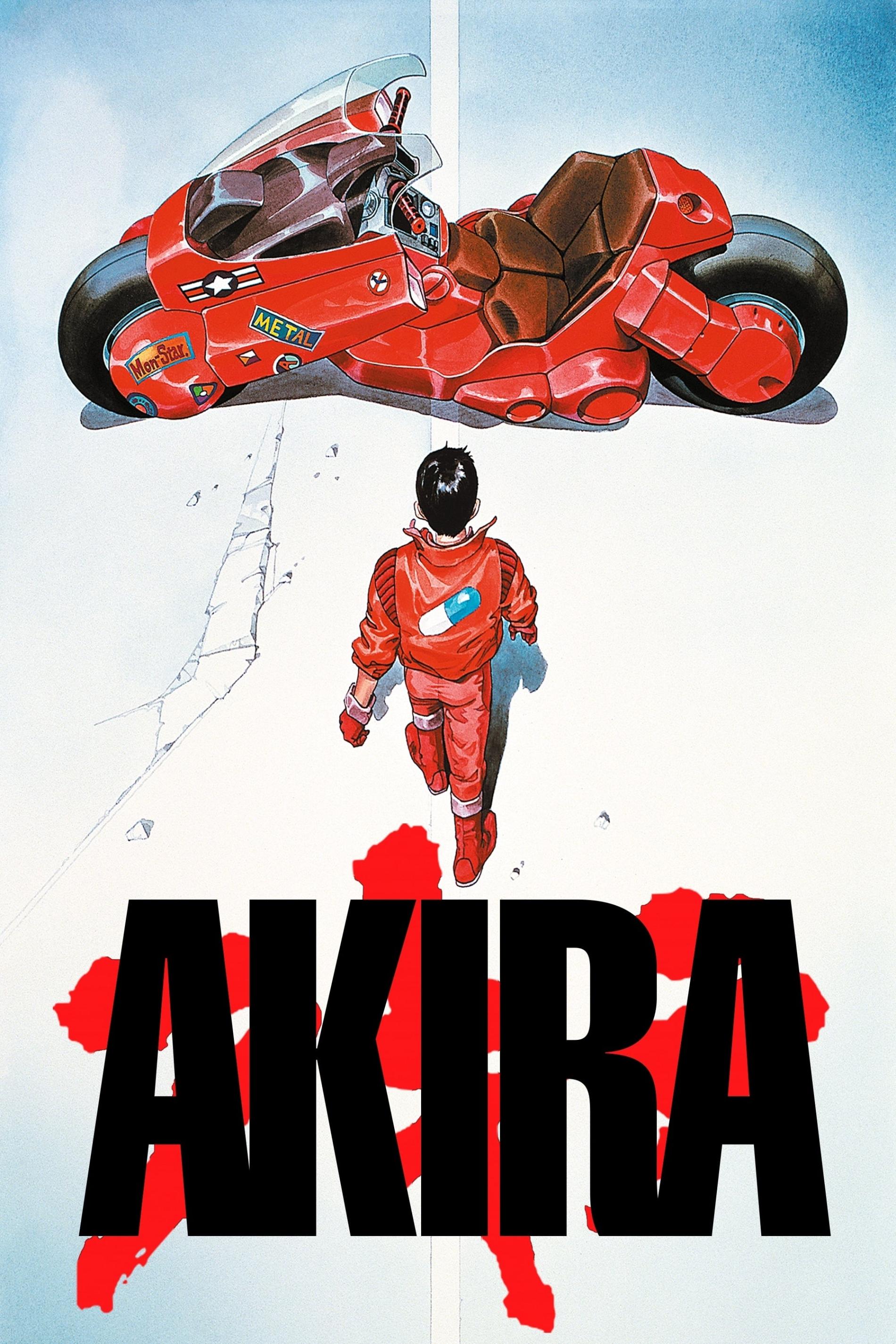 Poster de la pelicula de animacion japonesa akira
