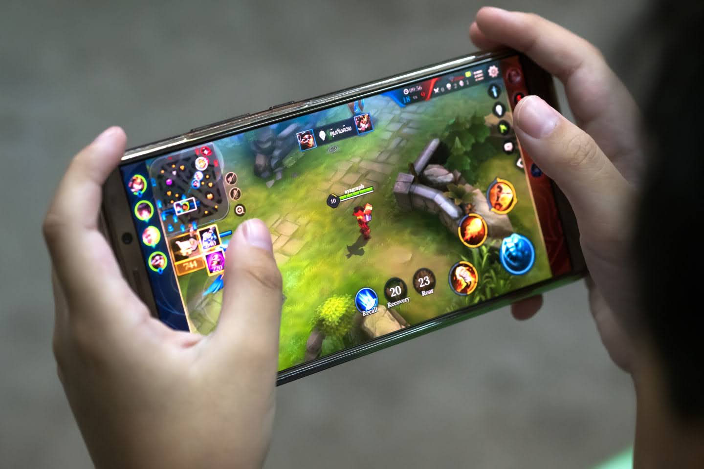 Juego de teléfono movil
