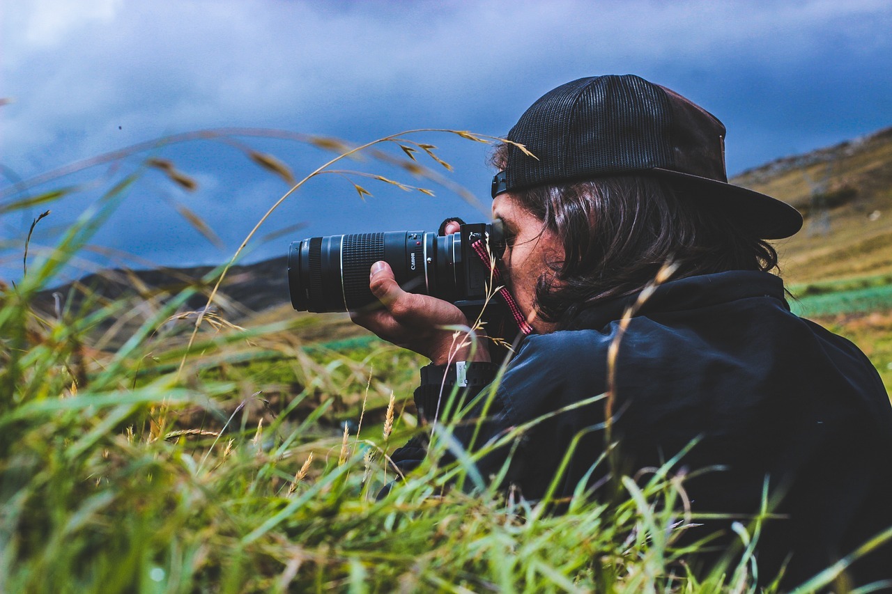 Fotografiando en el campo