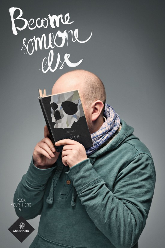 Posters de promoción de la agencia publicitaria Love