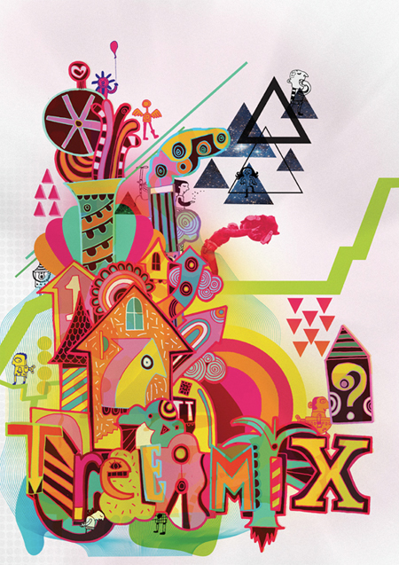 Ejemplo de collage digital de Middle Boop