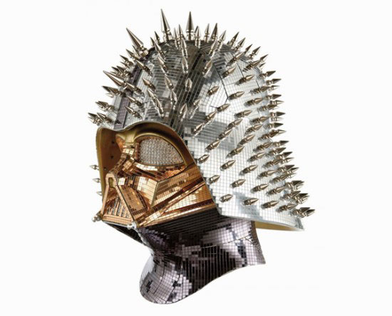 Casco de darth vade con pichos